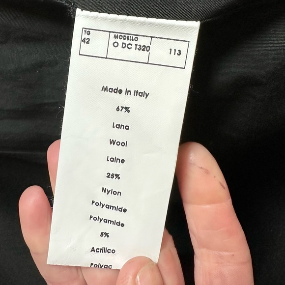 Brown Hood Jacket with black embroidered flowers - Picture 6 of 7